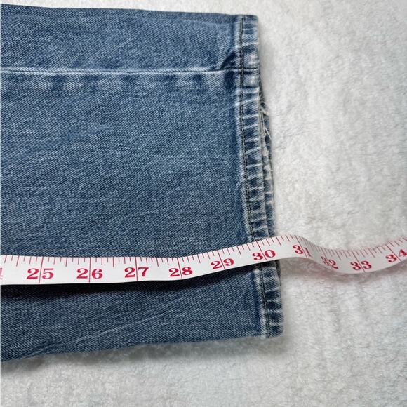 GAP Women’s 90s Loose Mid Rise Indigo Jeans Size 31 Regular - Picture 11 of 11